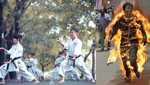 Tamil Nadu 19 Year Old Karate Master Dies After Fire Stunt Goes Wrong Flipboard