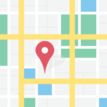 Gps Map Vector / Premium Vector Map With Destination Location Point City Map With Street And River Gps Map Navigator Concept -