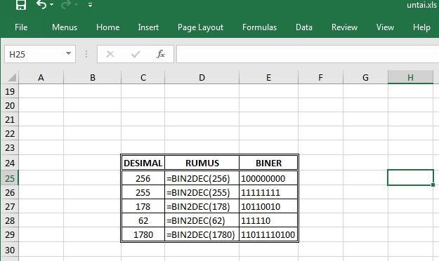Konversi sisa langkah pertama ke karakter biner. Konversikan Bilangan Decimal Di Bawah Ini Menjadi Bilangan Biner 256 255 178 62 1780 Brainly Co Id