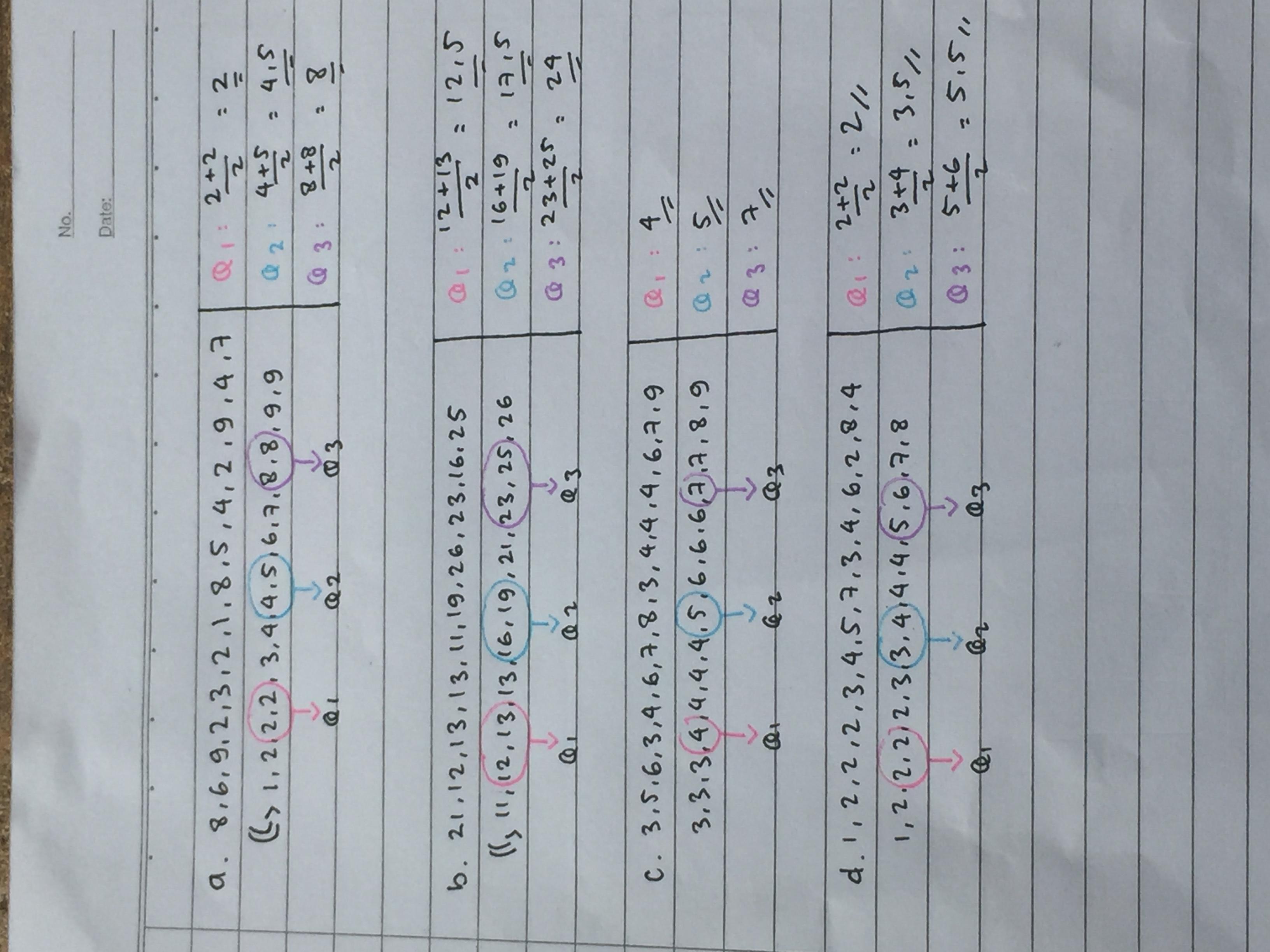 untuk setiap data berikut tentukan q1 q2 dan q3 c  3,5,6,3,4,6,7,8,3,4,4,4,6,7,9 - Brainly.co.id
