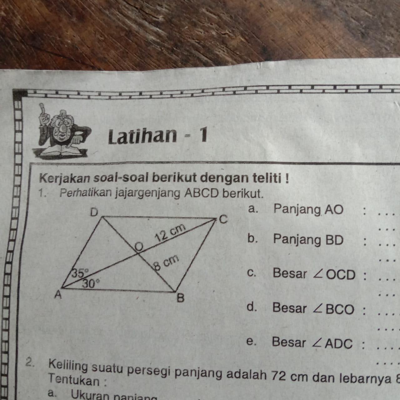 Tentukan banyak persegi pada gambar berikut. Perhatikan Jajargenjang Abcd Berikut Brainly Co Id