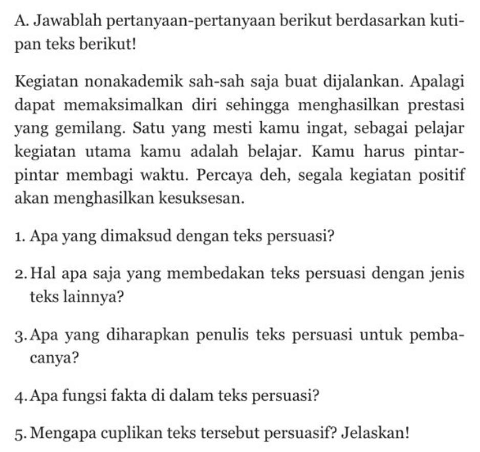 Mengapa Cuplikan Teks Tersebut Persuasif Jelaskan - Safekey