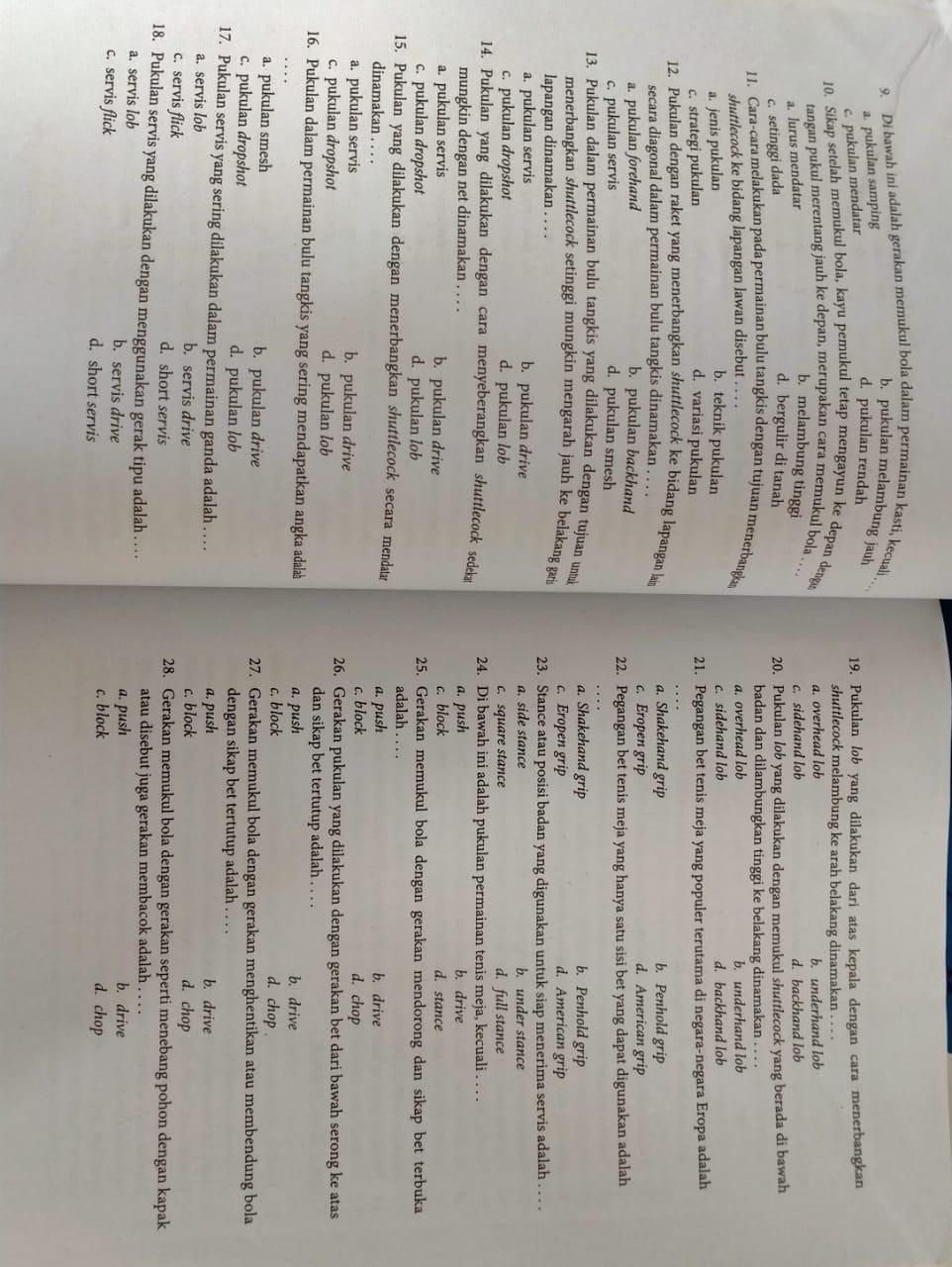 tolong di jawab dengan benar ya kak - Brainly.co.id