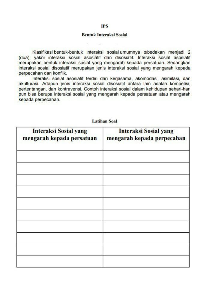 Inilah bukti sikap toleransi akan memperindah interaksi antar pemeluk agama. Interaksi Sosial Yang Mengarah Kepada Perpecahan â Wulan