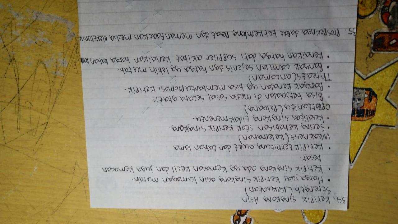 34. Buatlah analisis SWOT salah satu kerajinan dengan inspirasi budaya  nonbenda disekitar - Brainly.co.id