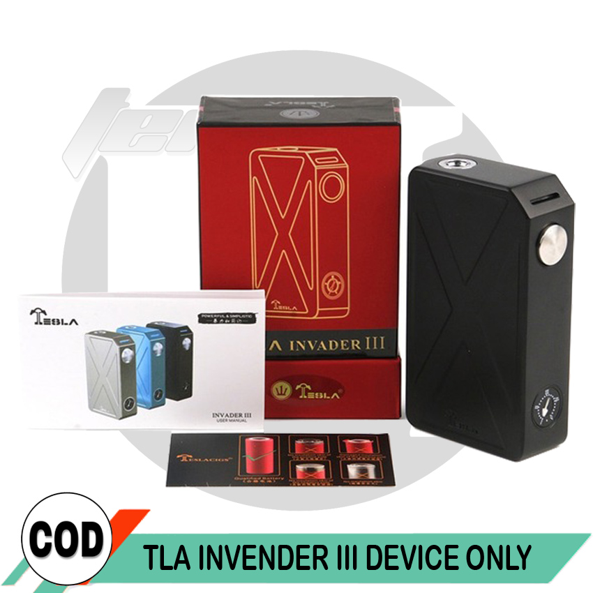 Spesial harga promo cuci gudang sisa 100 pcs aja. Promo Cuci Gudang Vapemurah Tesla Invader Iii Mod Tesla Invader 3 Mod Starter Kit 2 Battery Semi Mecha Mod 240w Tla Invander 3 Vape Vapor Rokok Elektrikdevice Only