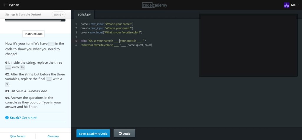 Python: aprenda hoje a programar nessa linguagem 4 codeacademy