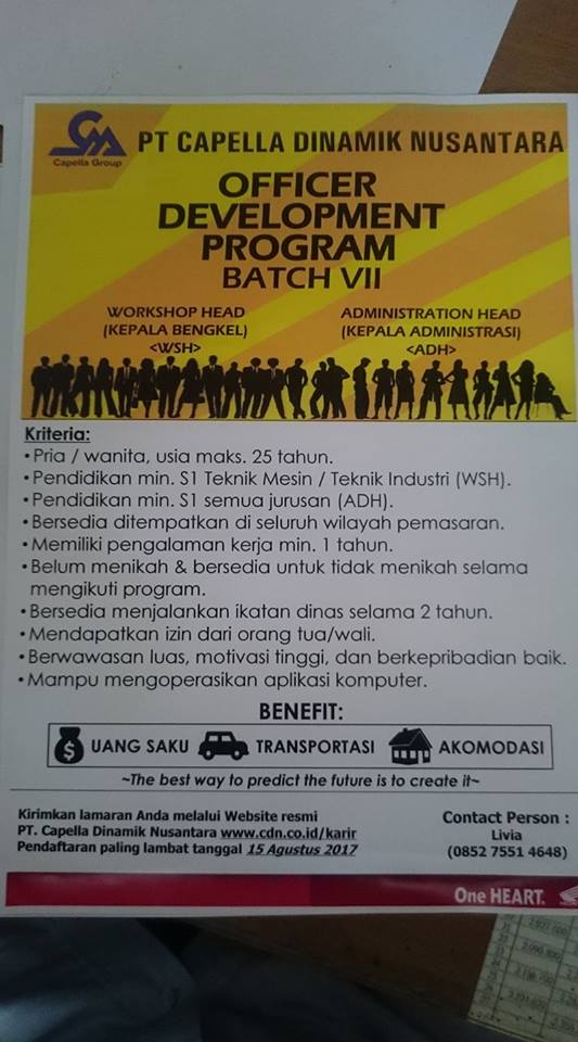 Bagi yang berminat dan memnuhi sayart di atas silahkan melamar . Loowngan Kerja Medan Odp Pt Capella Dinamik Nusantara Loker Lowongan Kerja