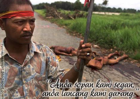 Punca Perang Sampit Kalimantan - Dayak Lawan Madura. - MALAYSIA DALAM BERITA