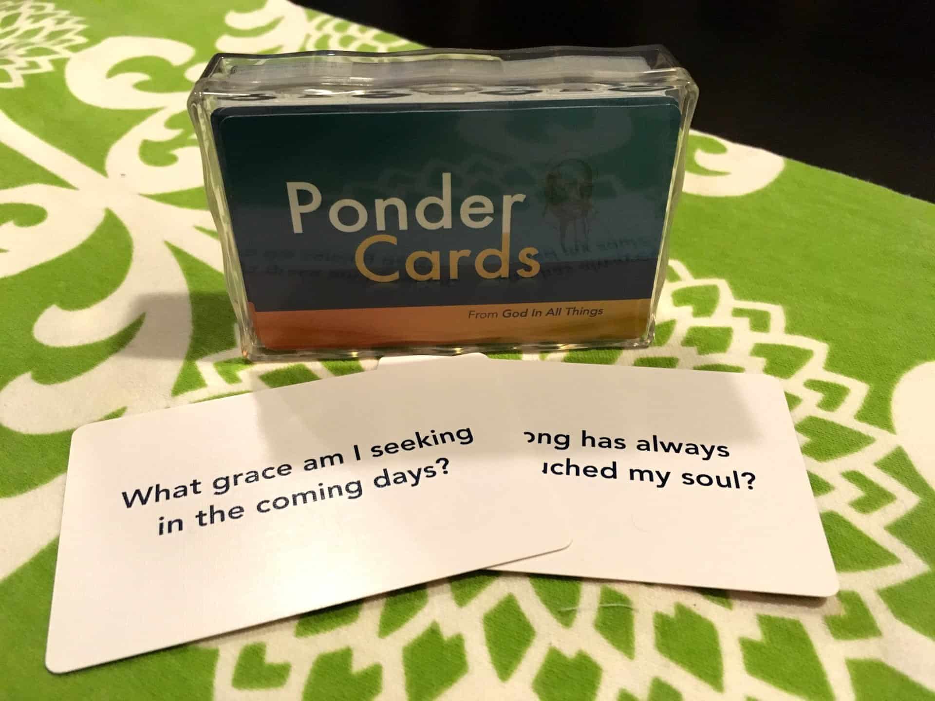 Ponder Cards | Ignatian Resources