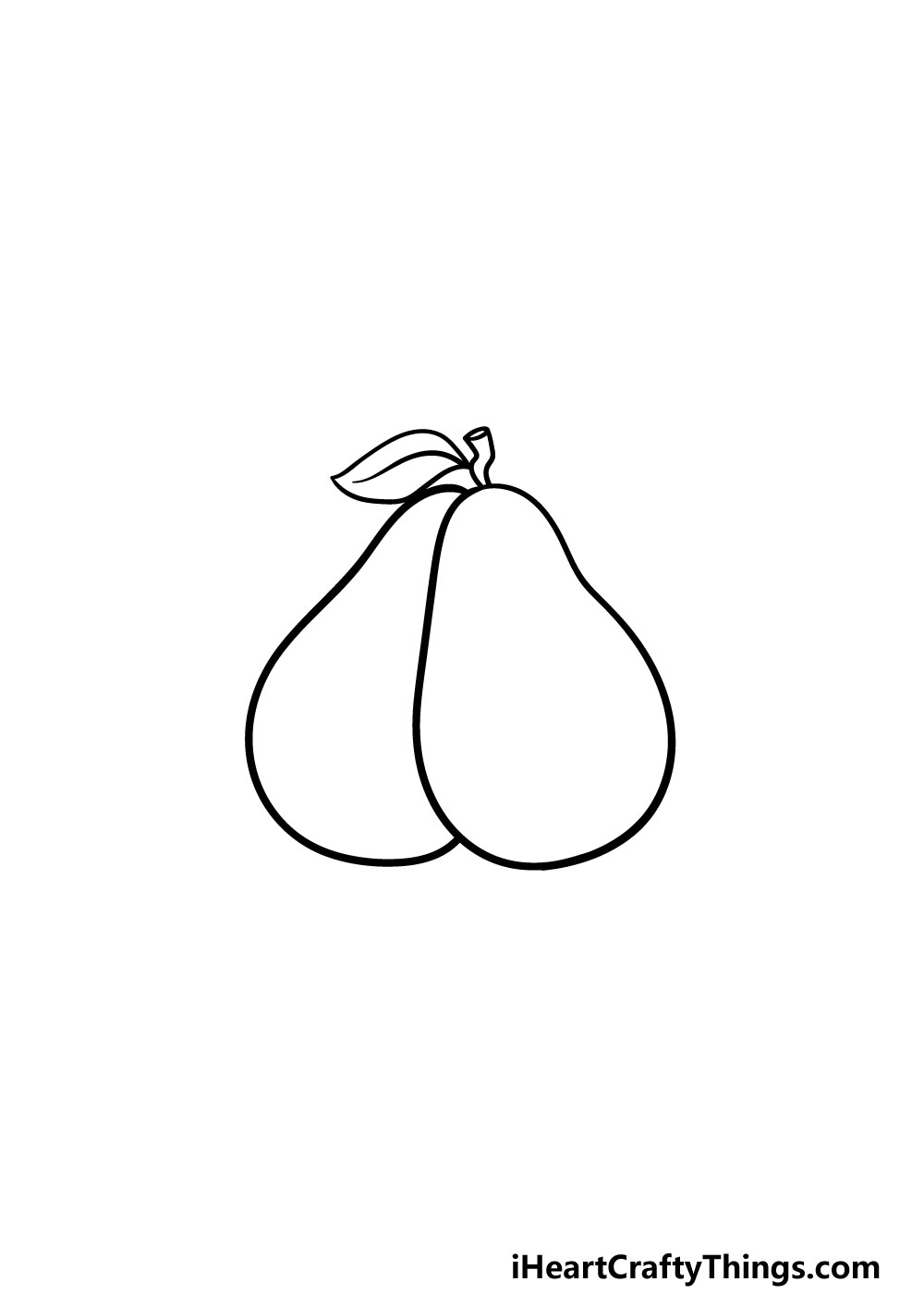 Make this avocado coloring page the best! Avocado Drawing How To Draw An Avocado Step By Step