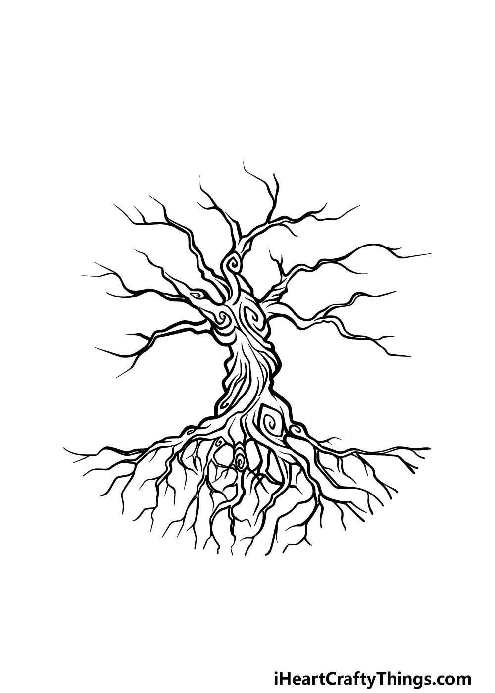 Check out our tree of life drawing selection for the very best in unique or custom, handmade pieces from our shops. Tree Of Life Drawing How To Draw The Tree Of Life Step By Step