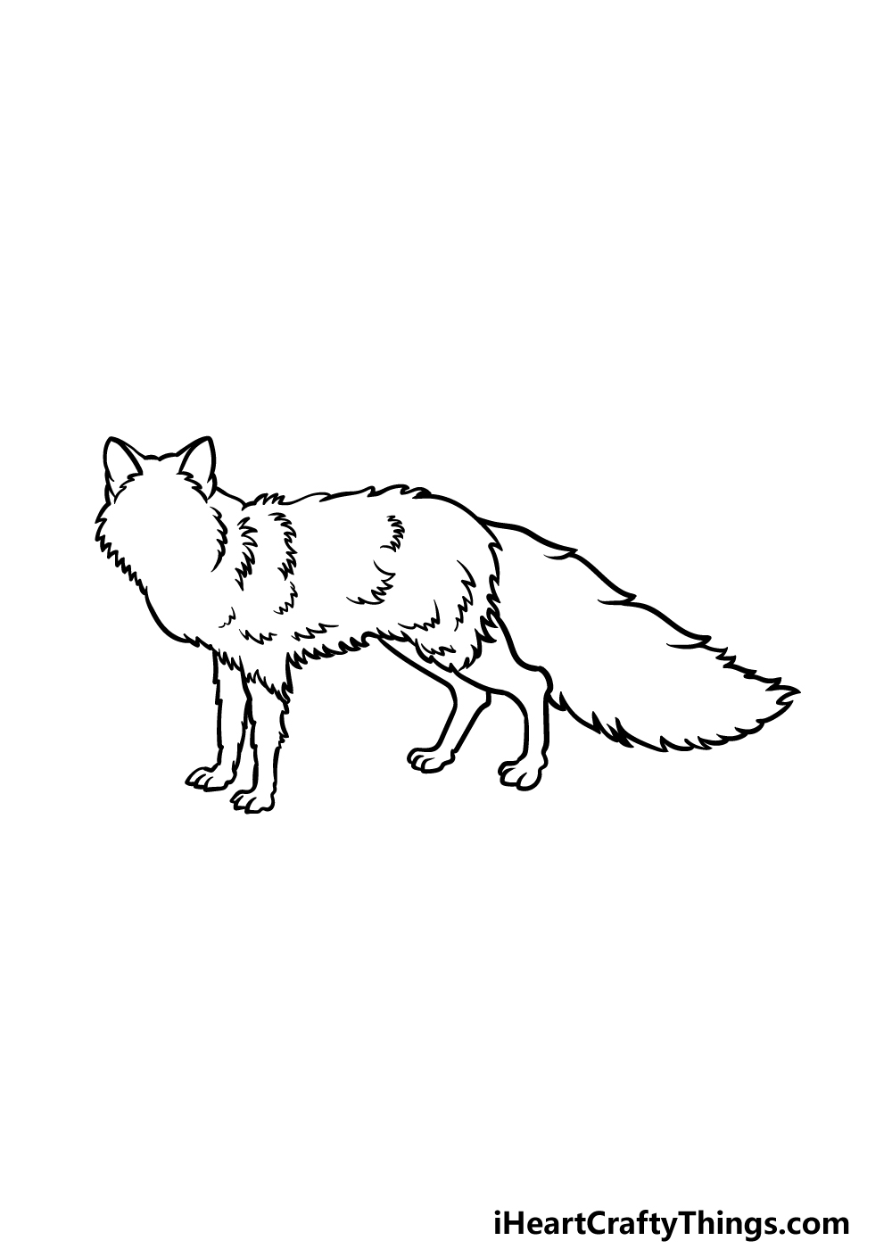 Contrasting colors helps you take notice of the items that stand out, as in. Red Fox Drawing How To Draw A Red Fox Step By Step