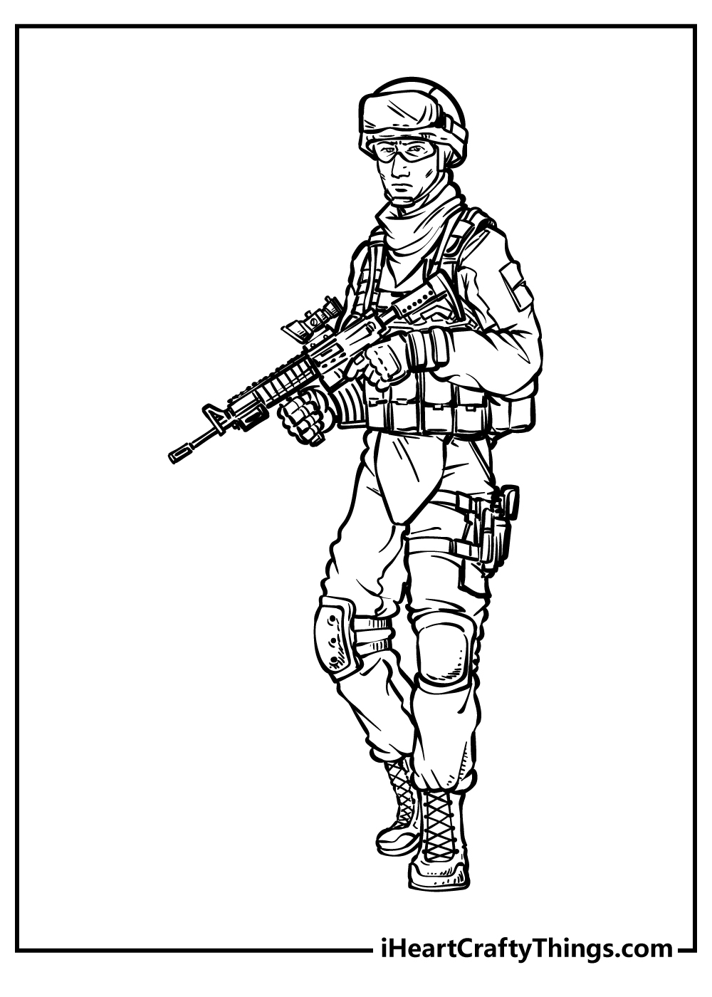 Printable army coloring pages are a fun way for kids of all ages to develop creativity, focus, motor skills and color recognition. Printable Army Coloring Pages Updated 2022