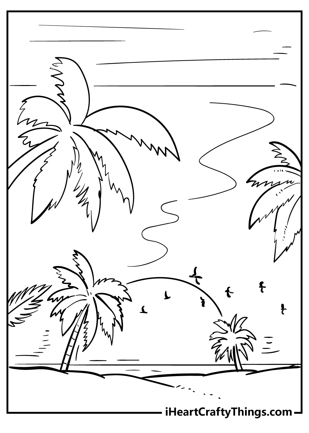 Appreciating natural beauty may increase generosity, . Printable Sunset Coloring Pages Updated 2022