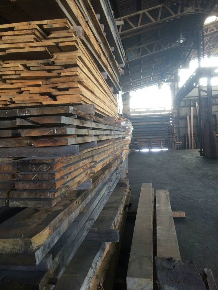 材木屋さんの手伝い 再び 無垢材 大阪 木のリフォーム リノベーション アイシンク建築設計事務所