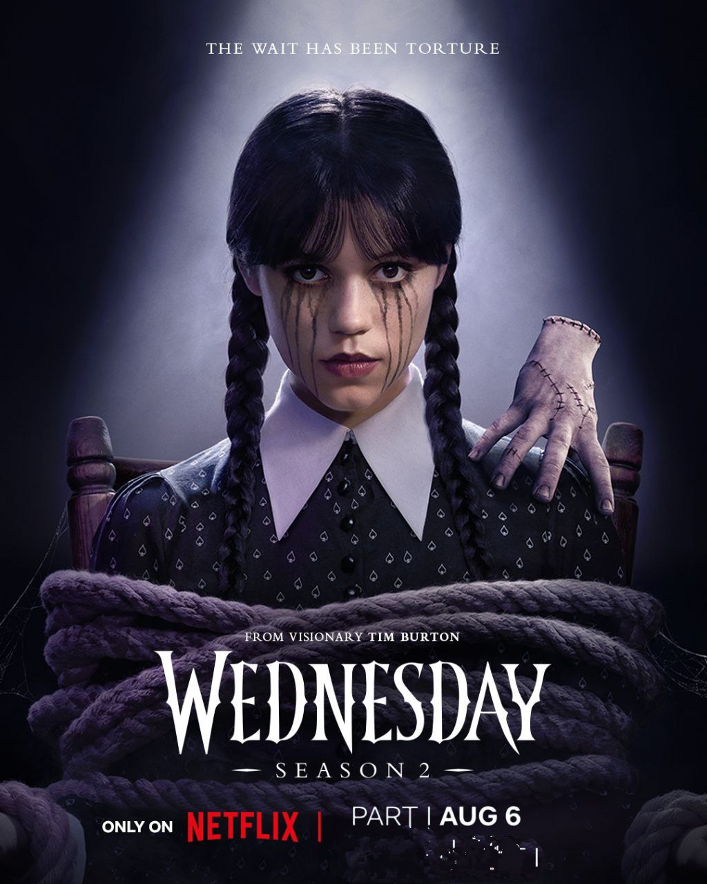 Wednesday (2025) S’2 Part 2 Ep 5-8 Multi Audio Hindi ORG NetFlix