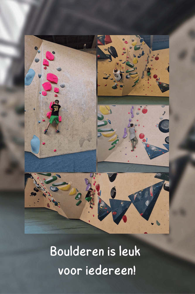 Uitjes tip: Boulderen in Boulderhal kunststof | Walls are meant for climbing