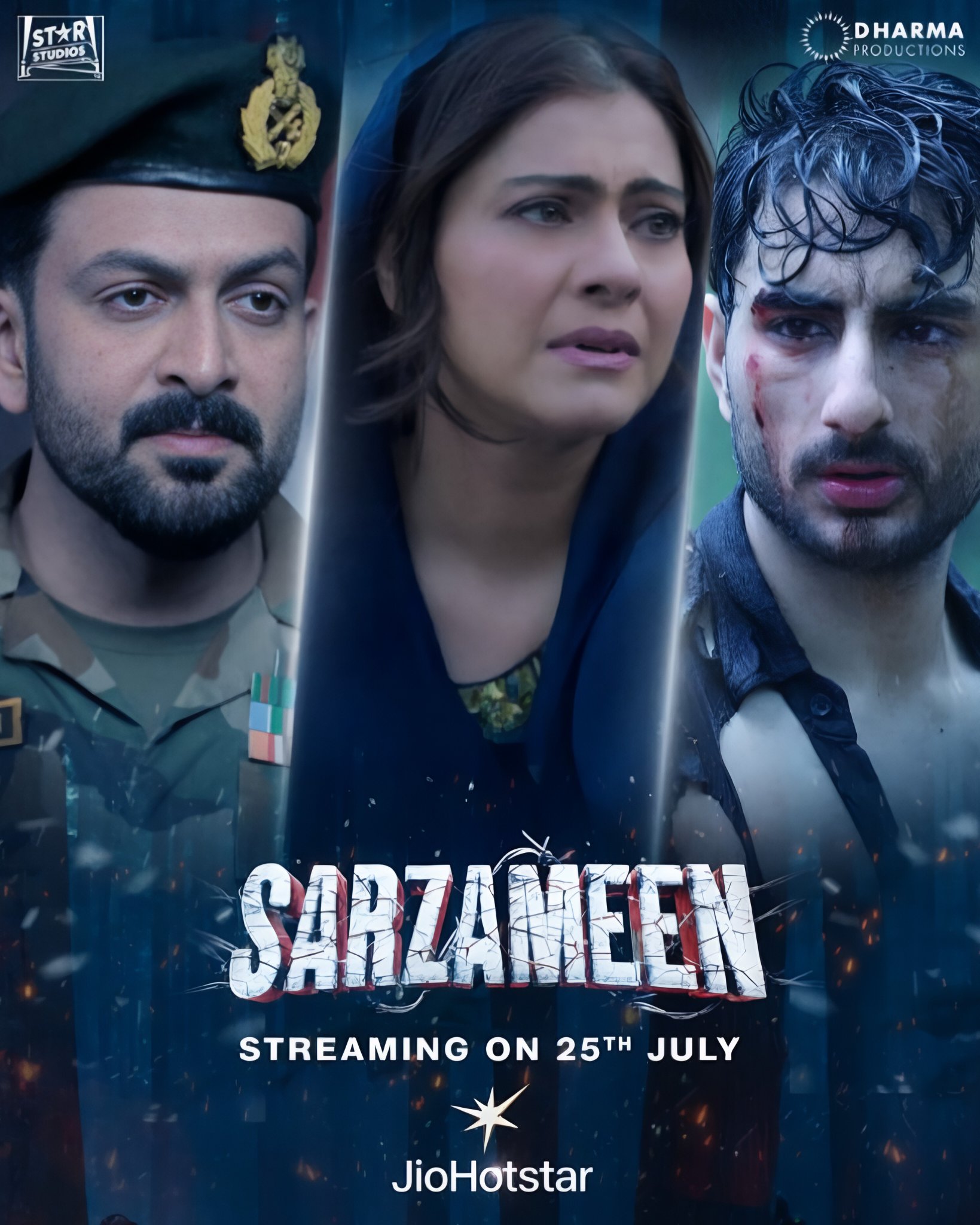 Sarzameen (2025) Hindi HD JioHotstar