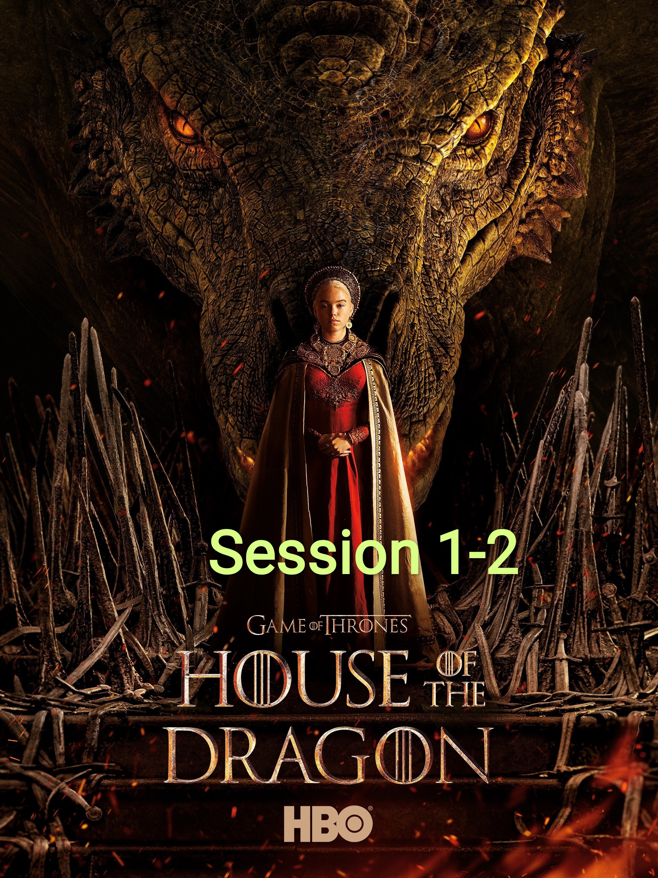 House of the Dragon (2022-24) S01-02 Hindi ORG HBO