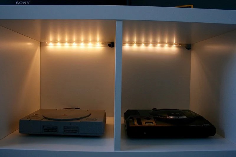KALLAX Retro Console Display IKEA Hackers