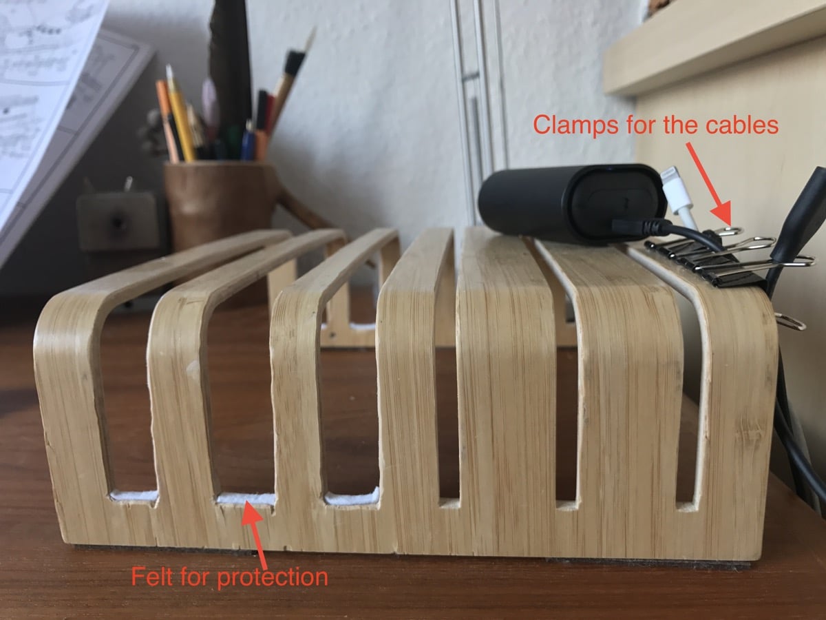 Bamboo Tablet + Laptop holder IKEA Hackers