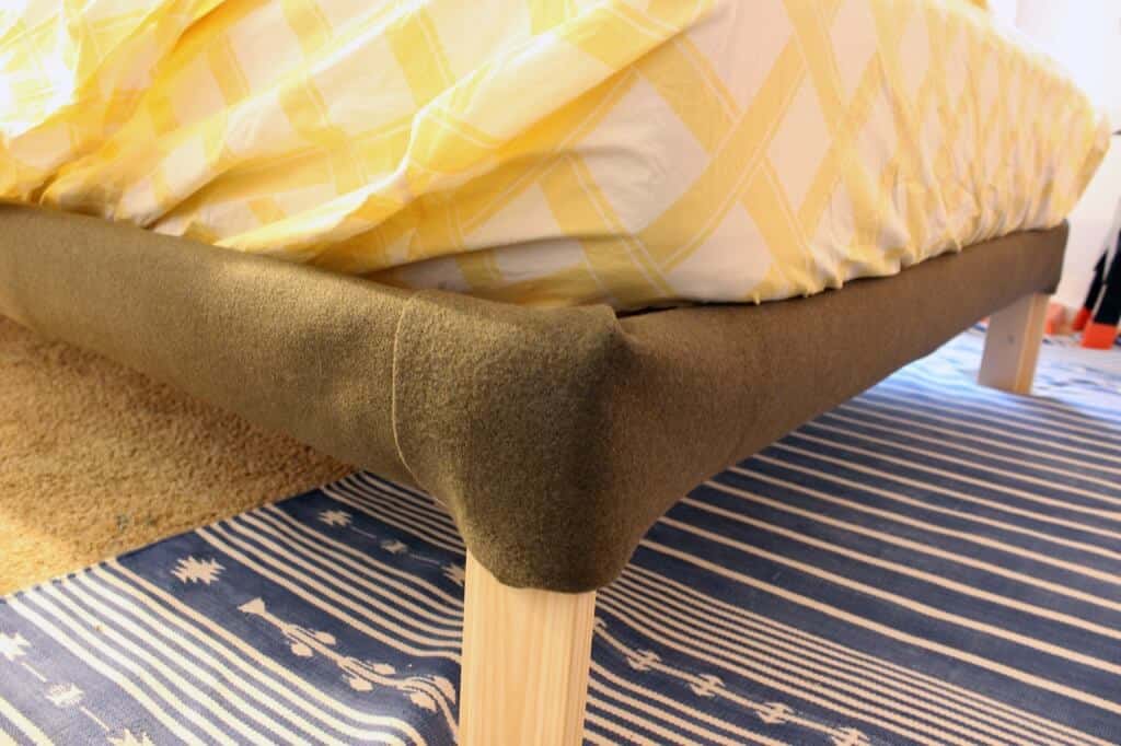 Ours was a malm, but this hack should work on any solid square or rectangle headboard. How To Make An Upholstered Bed Frame On A Budget Ikea Hackers