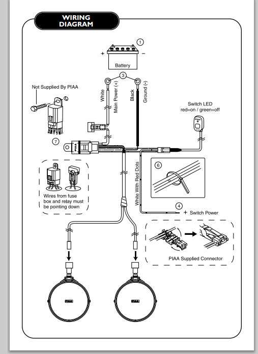 Off Road Light Wiring Diagram With Relay Collection
