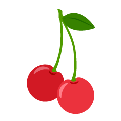 Download cartoon cherry and use any clip art,coloring,png graphics in your website, . Cherry Cartoon Free Png Image Illustoon