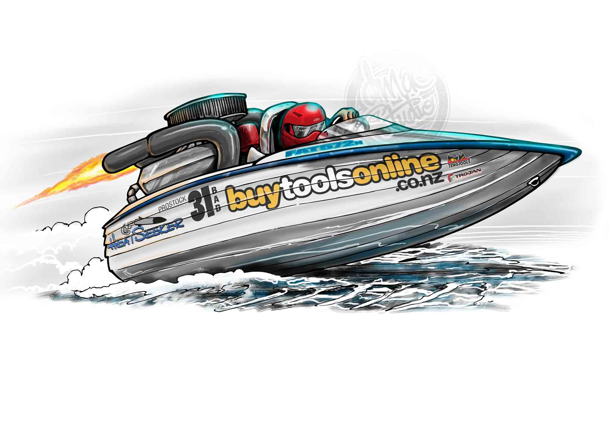 Automotive Art & Illustration - DMAC Studio, Illustrate Create