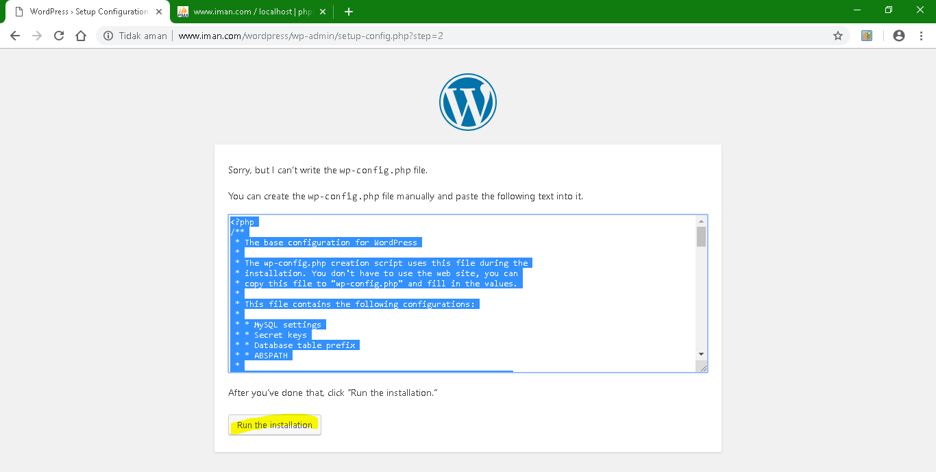 Wordpress menggerakkan lebih dari seperempat situs web . Tutorial Konfigurasi Cms Wordpress Di Debian 7 Server