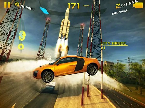 Airborne is a really fun driving game. Review Gameloft Asphalt 8 Airborne