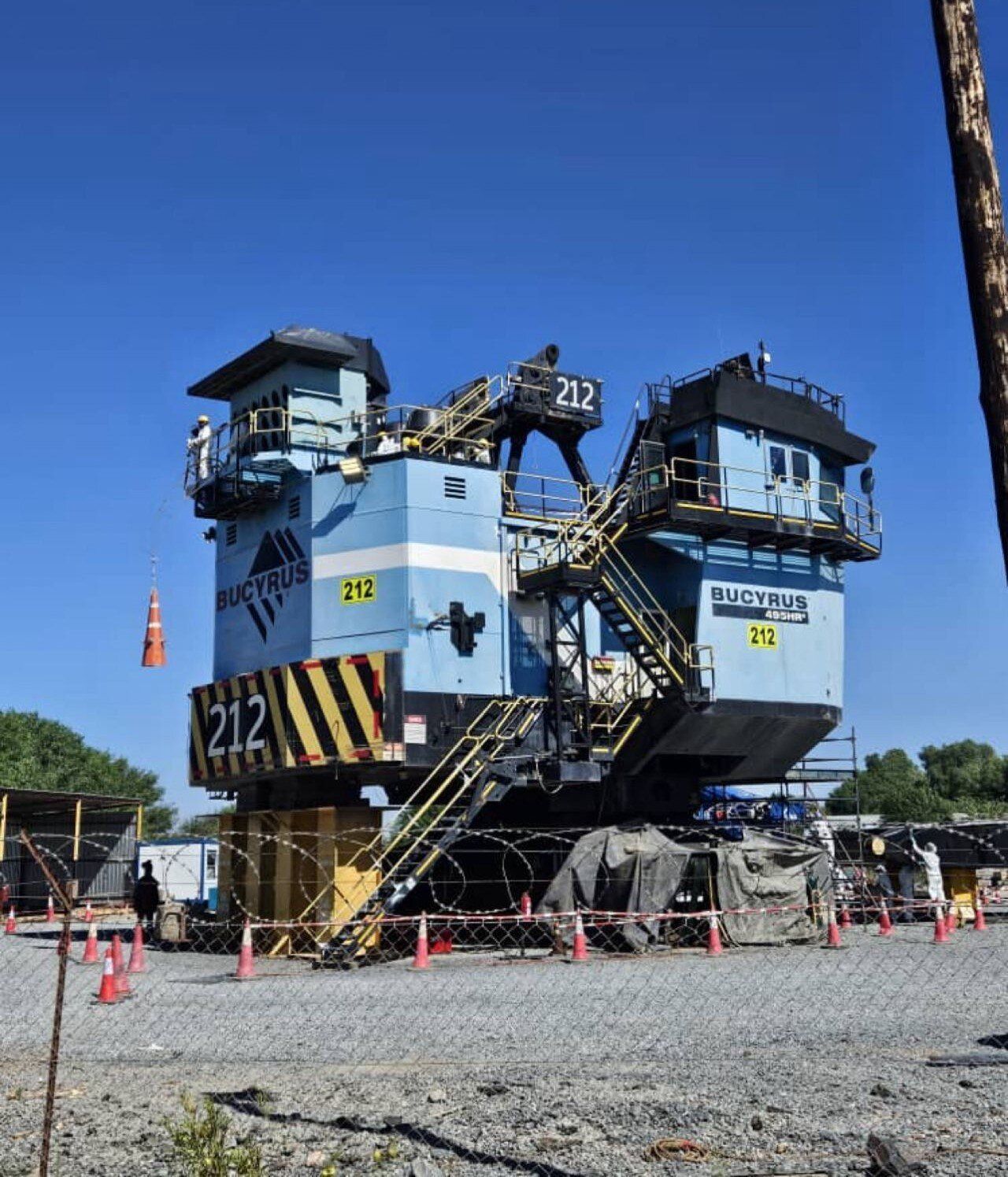 Massive rope shovel overhauls at Lomas Bayas, Bulga and Jwaneng