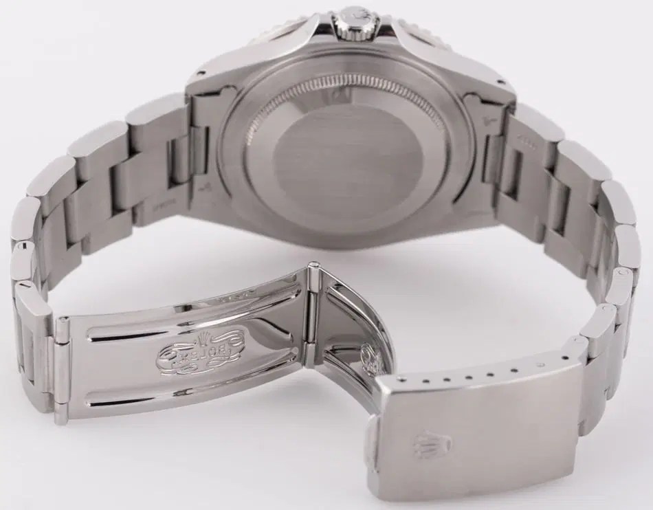 Rolex Gmt Master Ii 16710 Sold Out Black Dial On Heavy Oyster Bracelet