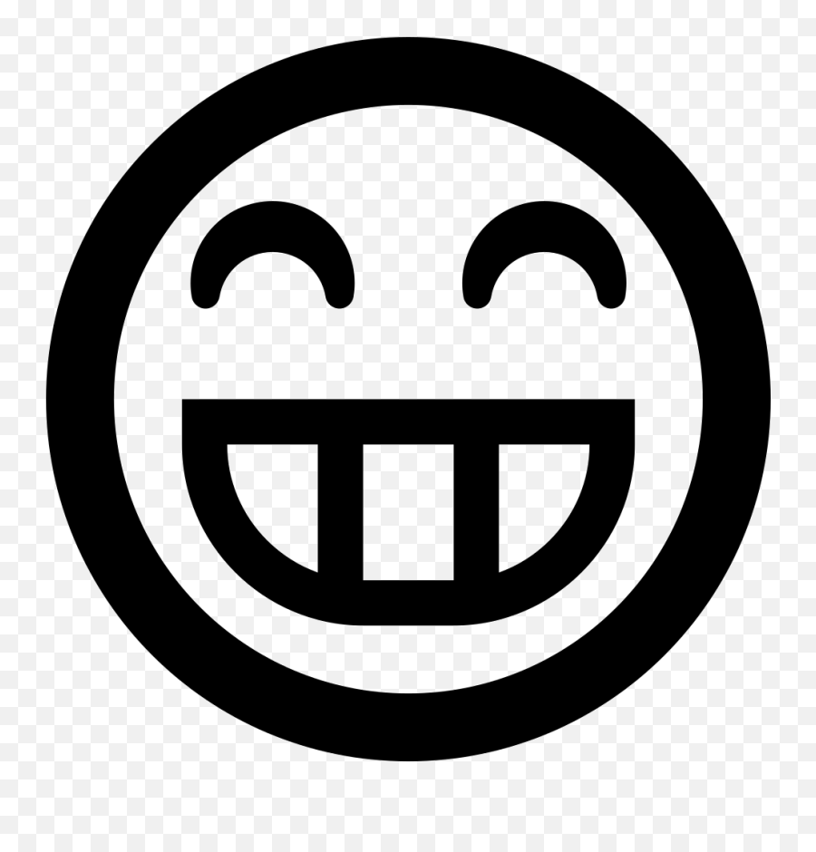 Find high quality emoji clipart black and white, all png clipart images with transparent backgroud can be download for free! Grin Emoticon Smiley Face Svg Png Icon Free Download Grinning Smiley Black And White Emoji Smiley Face Emoticon Free Transparent Emoji Emojipng Com