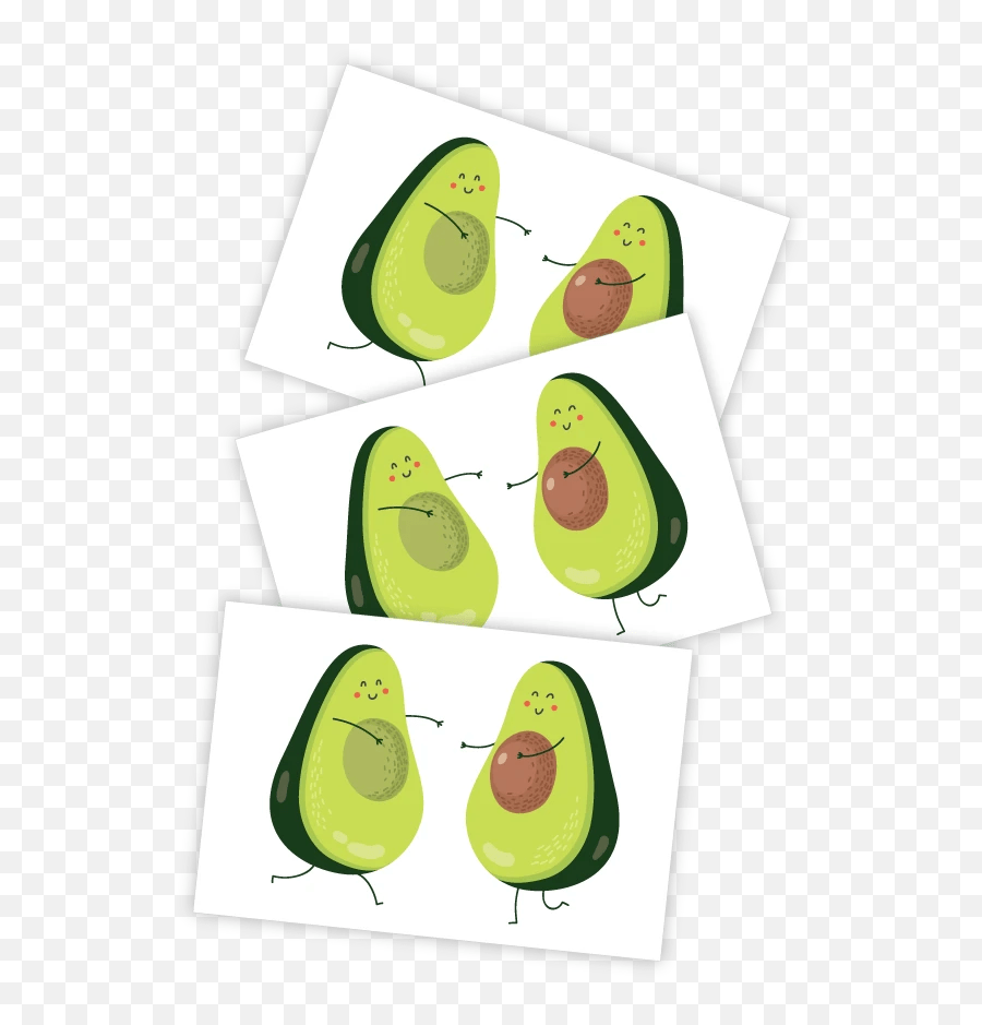Fruits - Duckystreet Half Avocado Tattoo Emoji,Avocado Emoji - Free Transparent Emoji - Emojipng.com 939_x_900_jpg