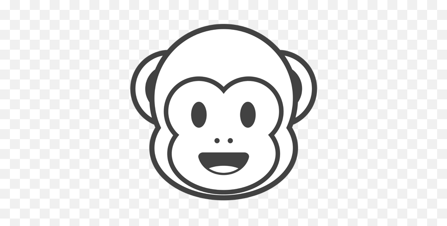 The iphone 12 and ‌iphone 12‌ pro arrived in october 2020 in a range of color options, with. Dogs Monkey Emoji Drawing Black And White Iphone Emojis Coloring Page Free Emoji Png Images Emojisky Com