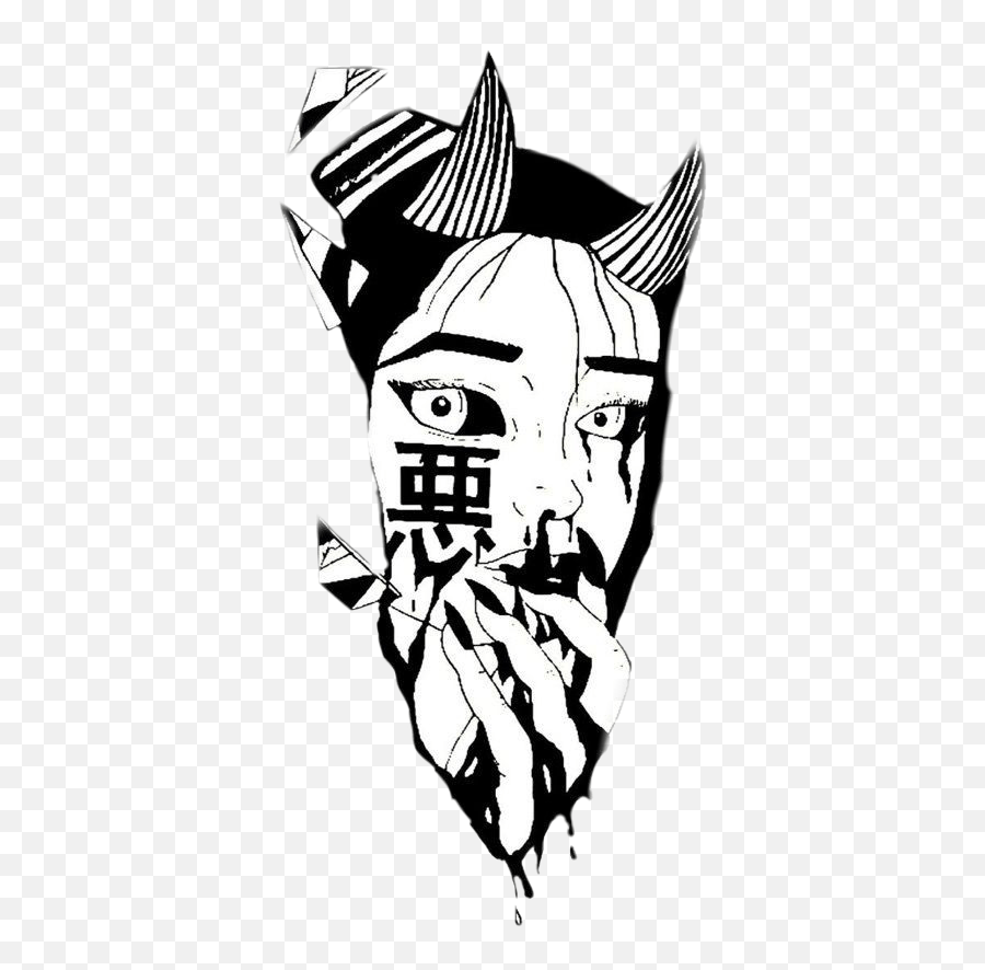 Tattoo Devil Sticker Emoji,Devil Emoji Tattoo - Free Emoji Png Images - Emojisky.com 886_x_900_png