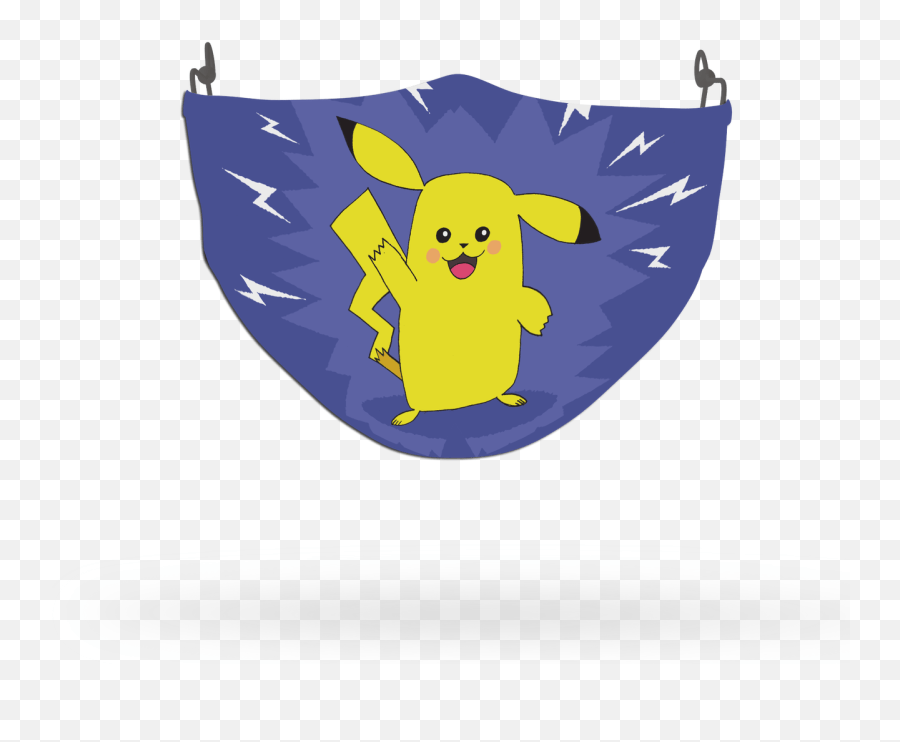 Get this free pikachu party bags printable. Blue Pokemon Pikachu Pattern Face Covering Print 4 Happy Emoji Pikachu Emoji Text Free Emoji Png Images Emojisky Com