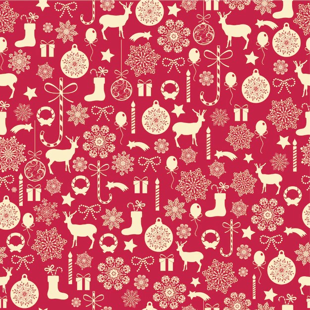 This file classic farmhouse style and would look amazing on any of the gift ideas listed above. Free Vector Christmas Pattern Background