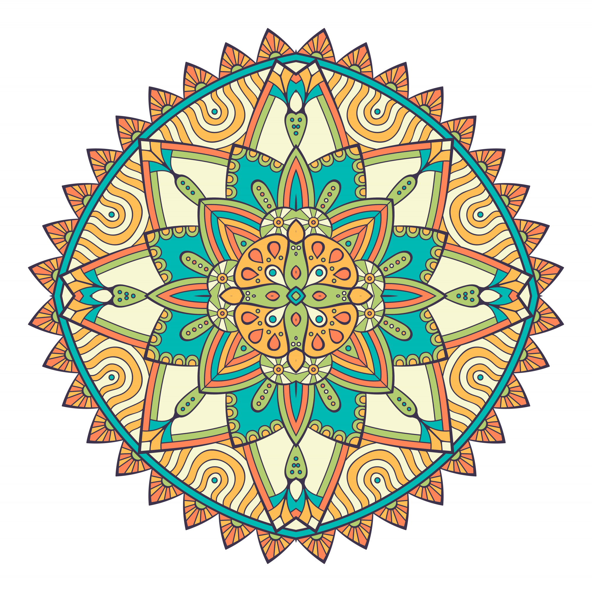 Maybe you would like to learn more about one of these? Free Vector | Vector mandala