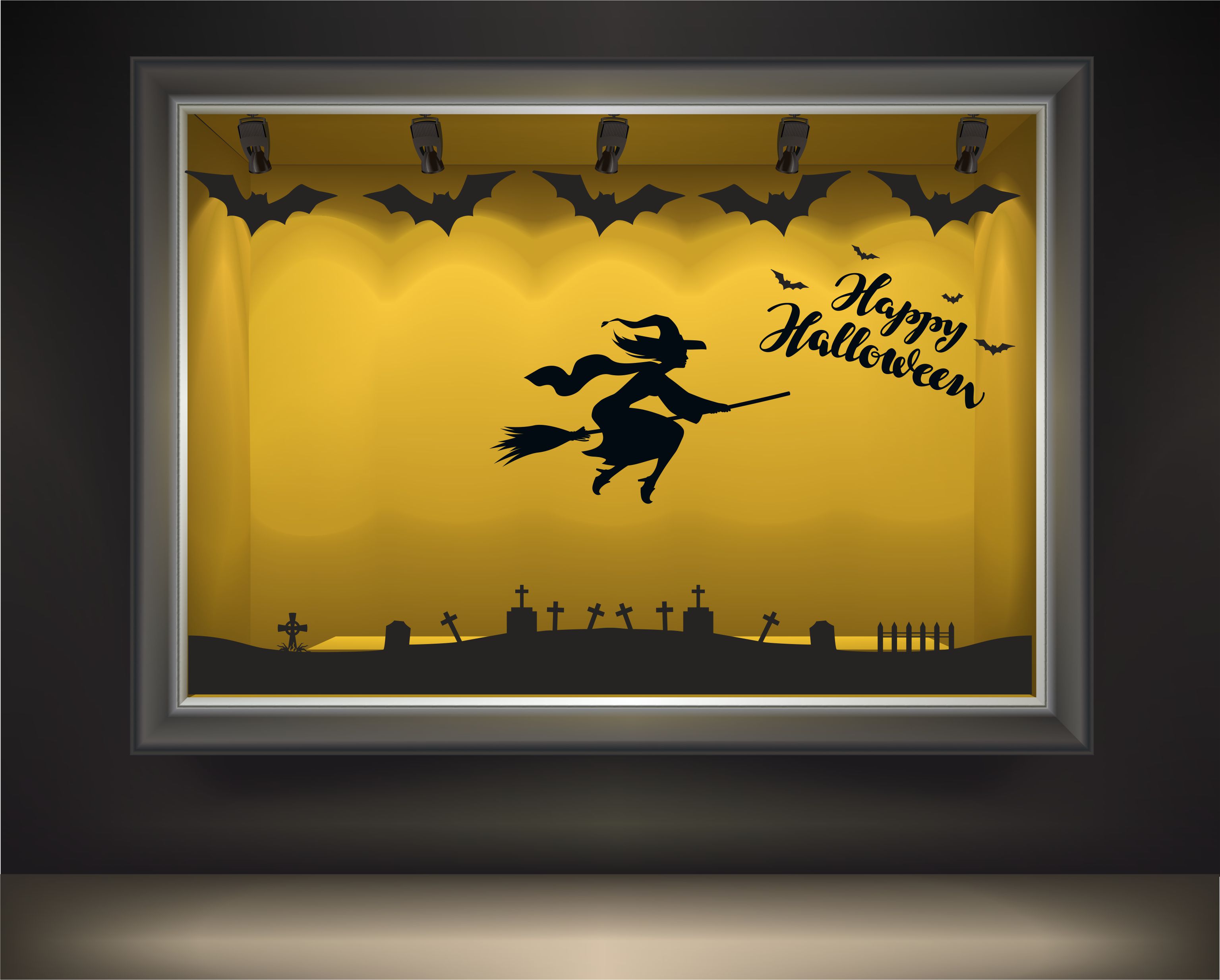 Now up to 75 disount. Wall Decals Stickers Home Garden Halloween Wall Window Stickers 20 Small Bats 6 Big Bats And Creepy Cats Suneducationgroup Com