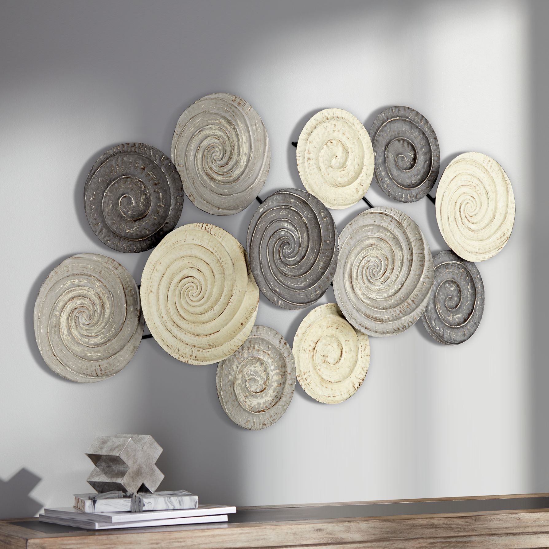 No need for expensive wallpaper when you can adorn your walls with the pages from an. Metal Wall Art And Decor Lamps Plus