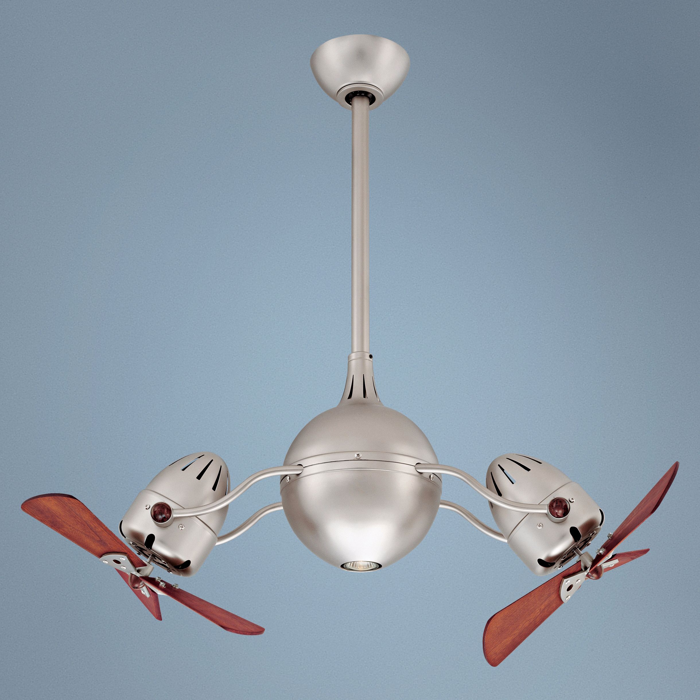 This evening jin put up a new fanaway fan in a spare bedroom. 39" Matthews Dagny Bronze Double-Headed Ceiling Fan - #