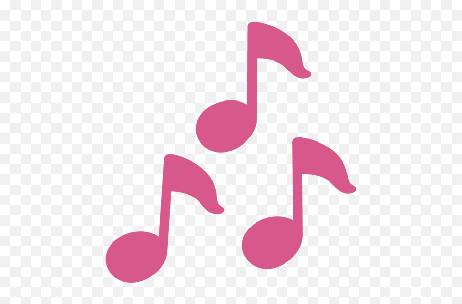Musical Notes Emoji Music Note Emoji Pink Png Music Emoji Png Free Transparent Png Images Pngaaa Com