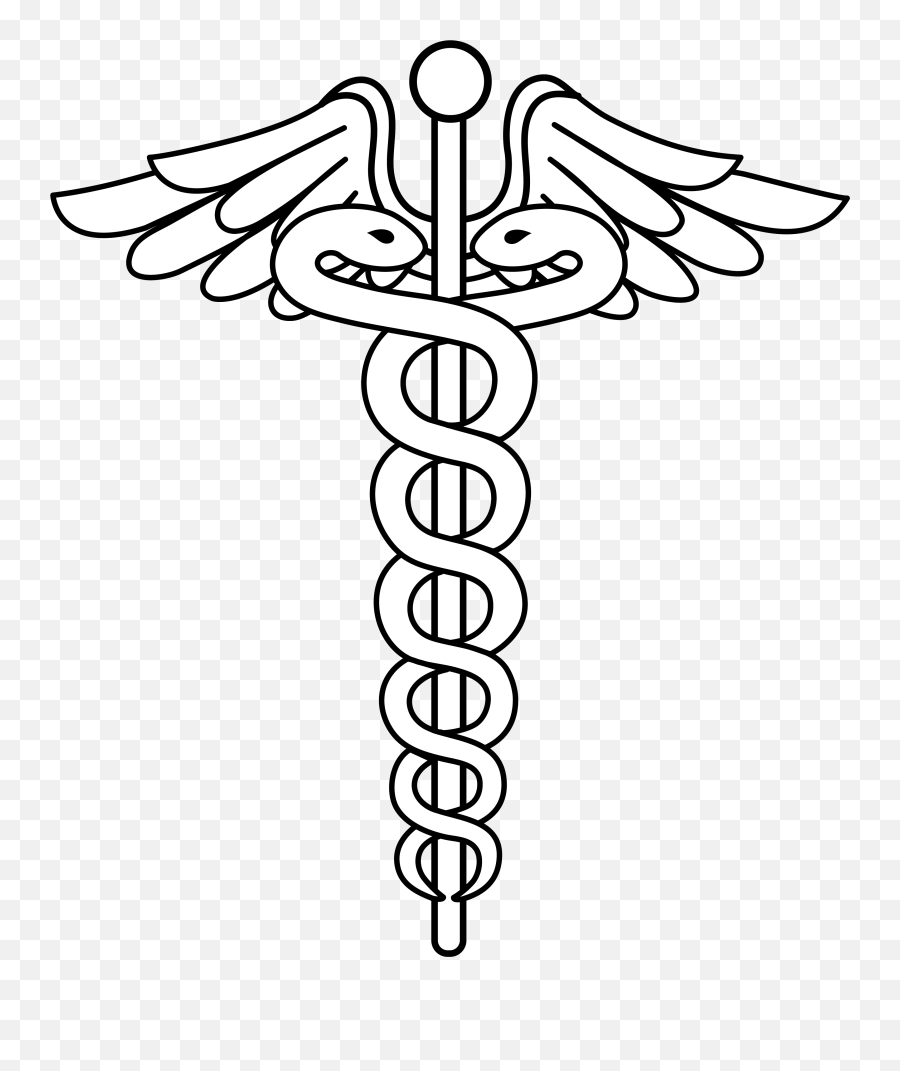 Clipart Caduceus Medical Symbol Medical Logo White Png Caduceus Transparent Background Free Transparent Png Images Pngaaa Com