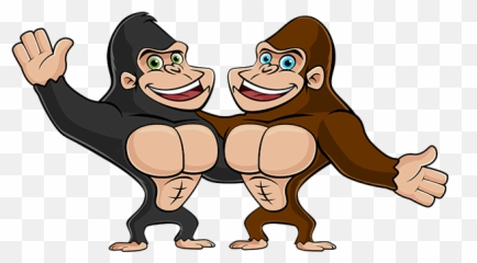 Gorilla Ape Brown Cartoon Clipart Gorilla Png Gorilla Cartoon Png Free Transparent Png Images Pngaaa Com