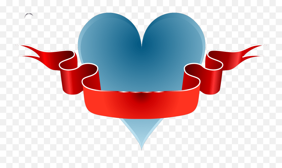Electronic illustrations that can be inserted into a document. Heart Ribbon Svg Vector Clip Art Svg Clipart Love You Good Morning Honey Png Red And Blue Ribbon Logo Free Transparent Png Images Pngaaa Com