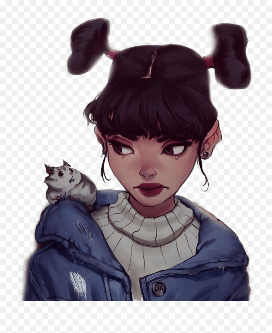 Also, find more png clipart about illustrator clip . Girl Gilrs Tumblr Png Outline Hamster Gurl With A Hamster Girl Drawing Png Free Transparent Png Images Pngaaa Com