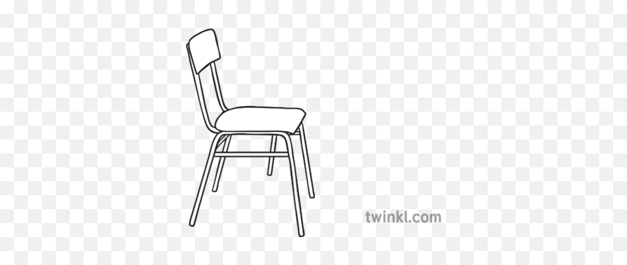 Chairs are used in a number of rooms in homes (e.g. Furniture Classroom Phonics Family Eyfs Queen Victoria Line Drawing Png School Chair Png Free Transparent Png Images Pngaaa Com